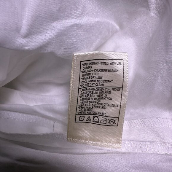 Steve Madden Women's Elastic Waist Sleeveless Mini Dress Size L White NWT E976 - Picture 9 of 12